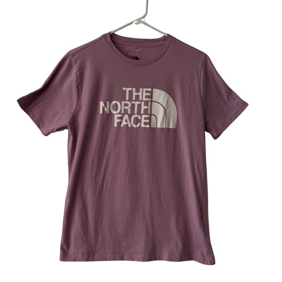 Women’s North Face Relaxed Easy Short Sleeve, Mauve, T-Shirt, size M - Picture 1 of 5
